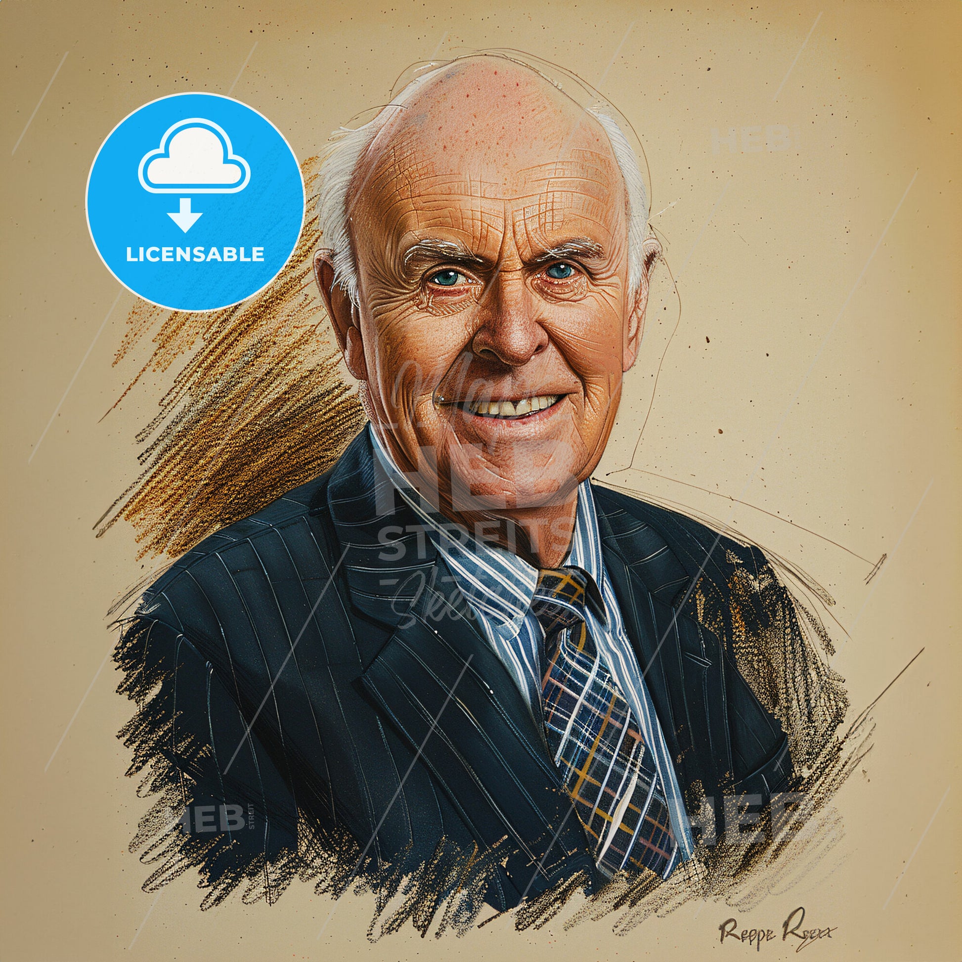 Richard Peery, Born: 1939, American real estate developer - A Man In A Suit