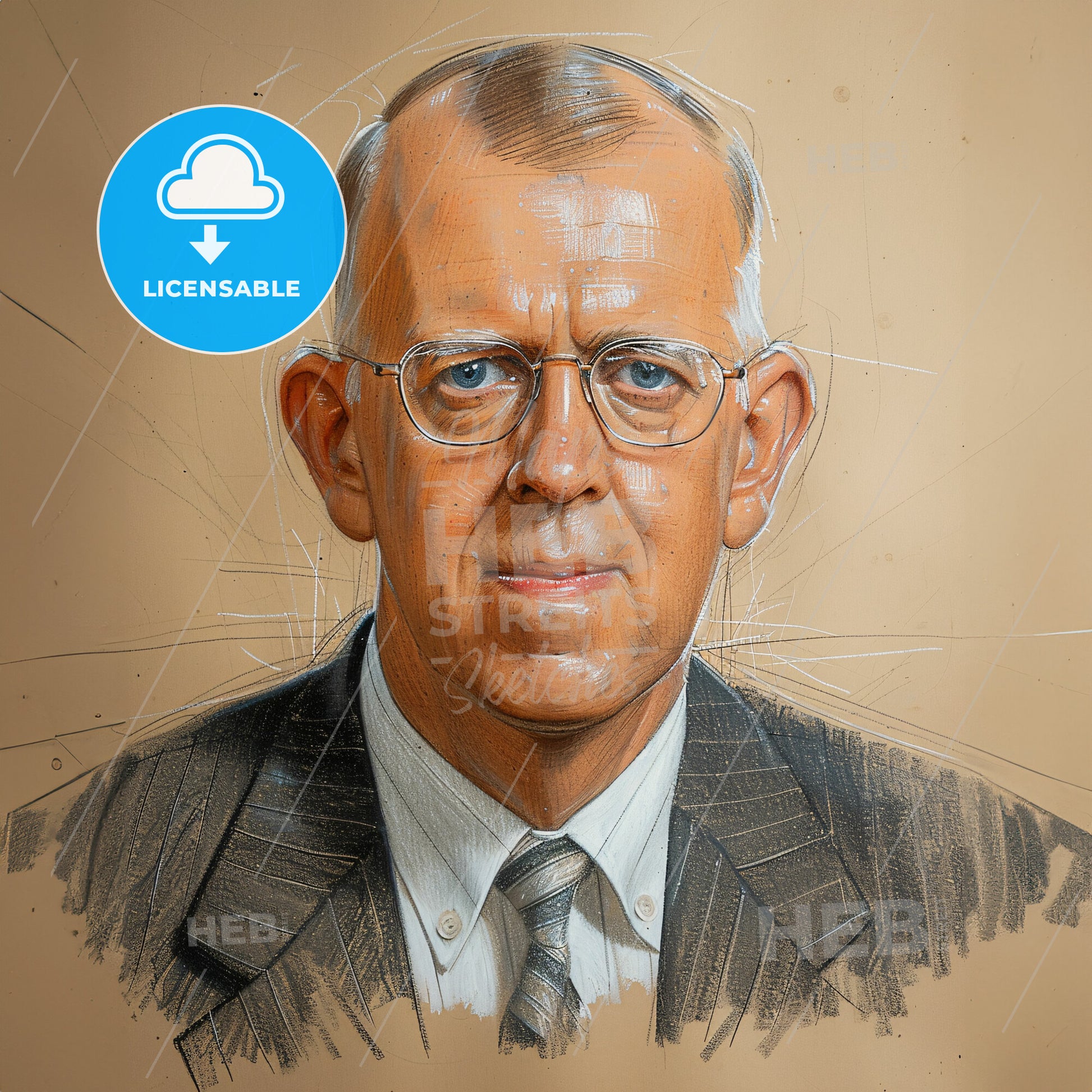 Robert Dripps, 1911 - 1973, American anesthesiologist - A Man Wearing Glasses And A Suit