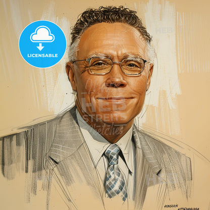 Robert Hingson, 1913 - 1996, American anesthesiologist - A Man In A Suit And Tie