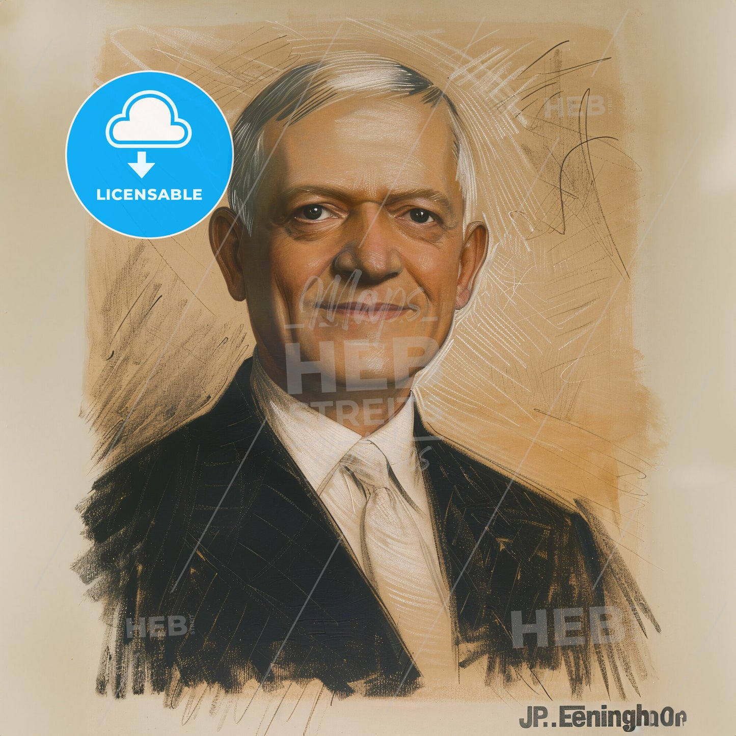 Russell Leffingwell, 1878 - 1960, American banker - A Man In A Suit And Tie