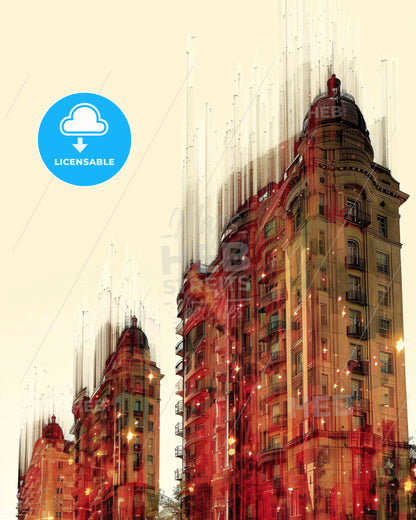 Sacramento Skyline, Cityscapes and Architecture - A building with many windows