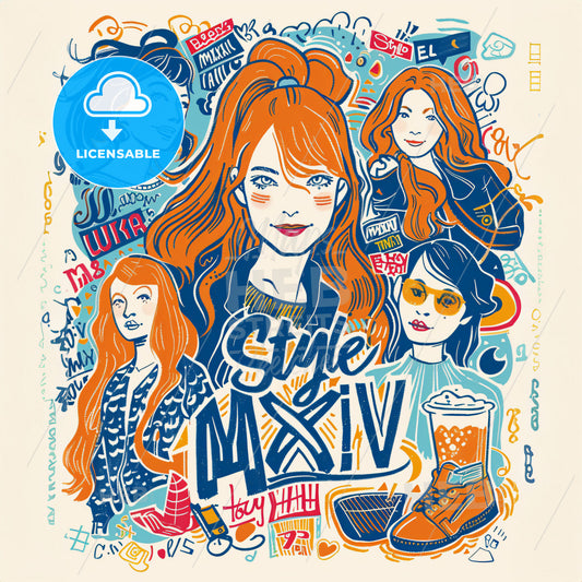 A Group Of Women With Different Hair Styles