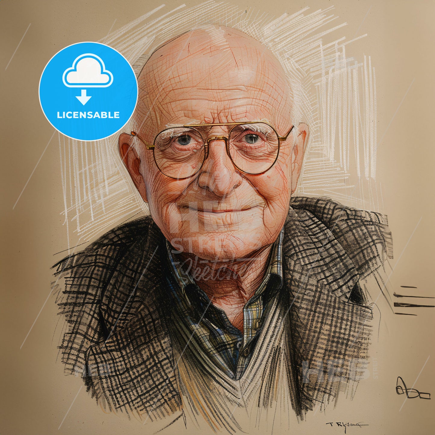 T. Cecil Gray, 1913 - 2008, British anesthesiologist - A Man Wearing Glasses And A Suit