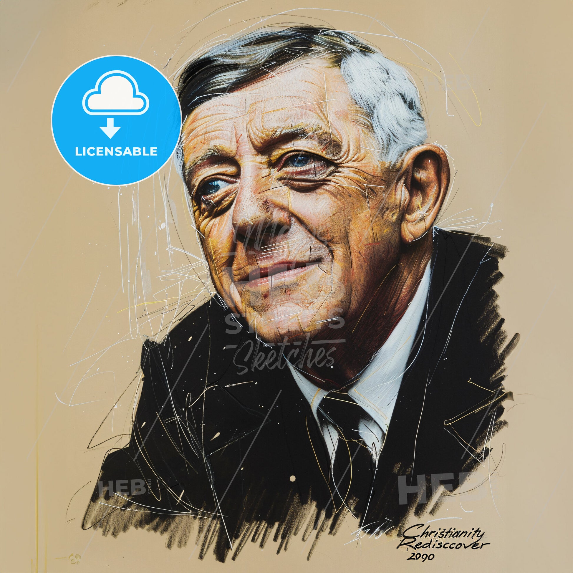 Vincent Donovan, 1926 - 2000, American missionary - A Man In A Suit