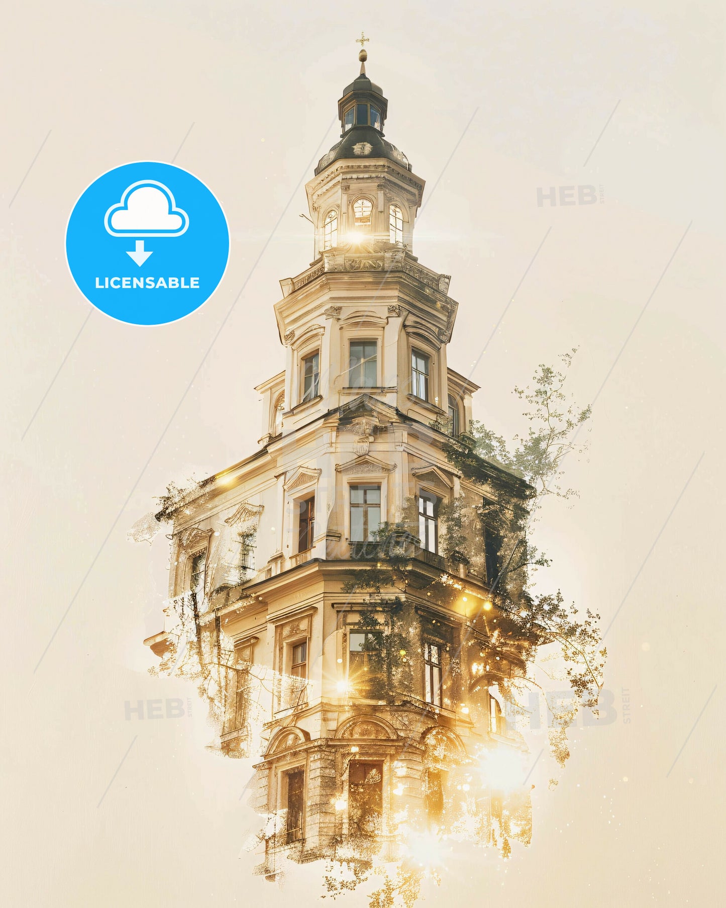 Vinnytsia: City of Light and History - A building with a tower