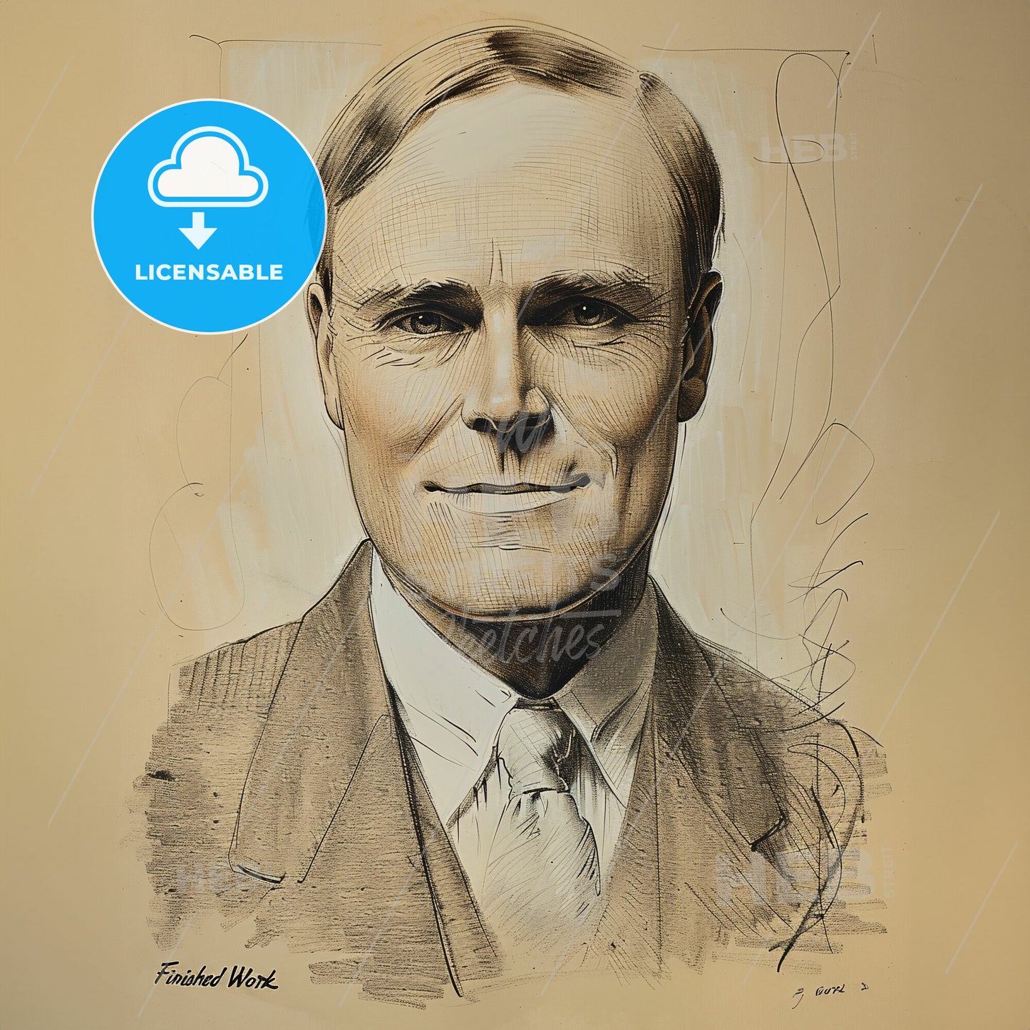 William H. Durham, 1873 - 1912, American Pentecostal preacher - A Portrait Of A Man