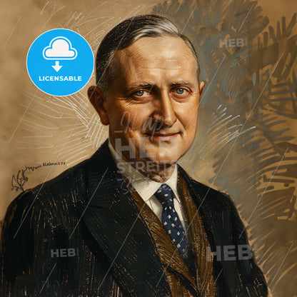 Winthrop Aldrich, 1885 - 1974, American banker - A Man In A Suit