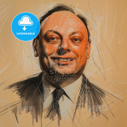 Wolfgang Pauli, 1900 - 1958, Austrian physicist - A Man In A Suit And Tie