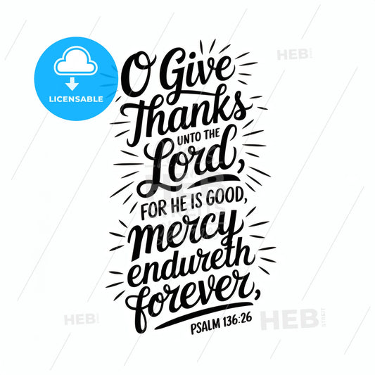 Inspirational Bible Verse Print Template.