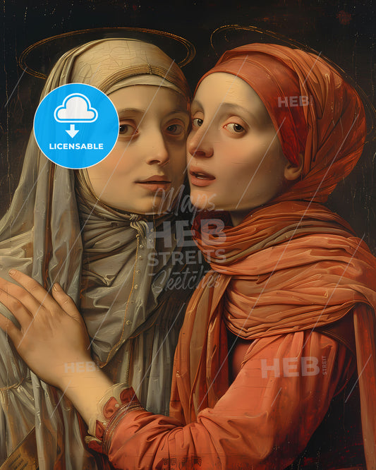 Enchanting Medieval Masterpiece: Nun and Museum Spectator in Ecstatic Dialogue