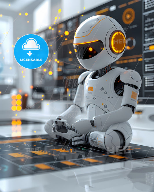 AI Technologies, Future Visions, Data Integrations, Artistic Robot Tableau