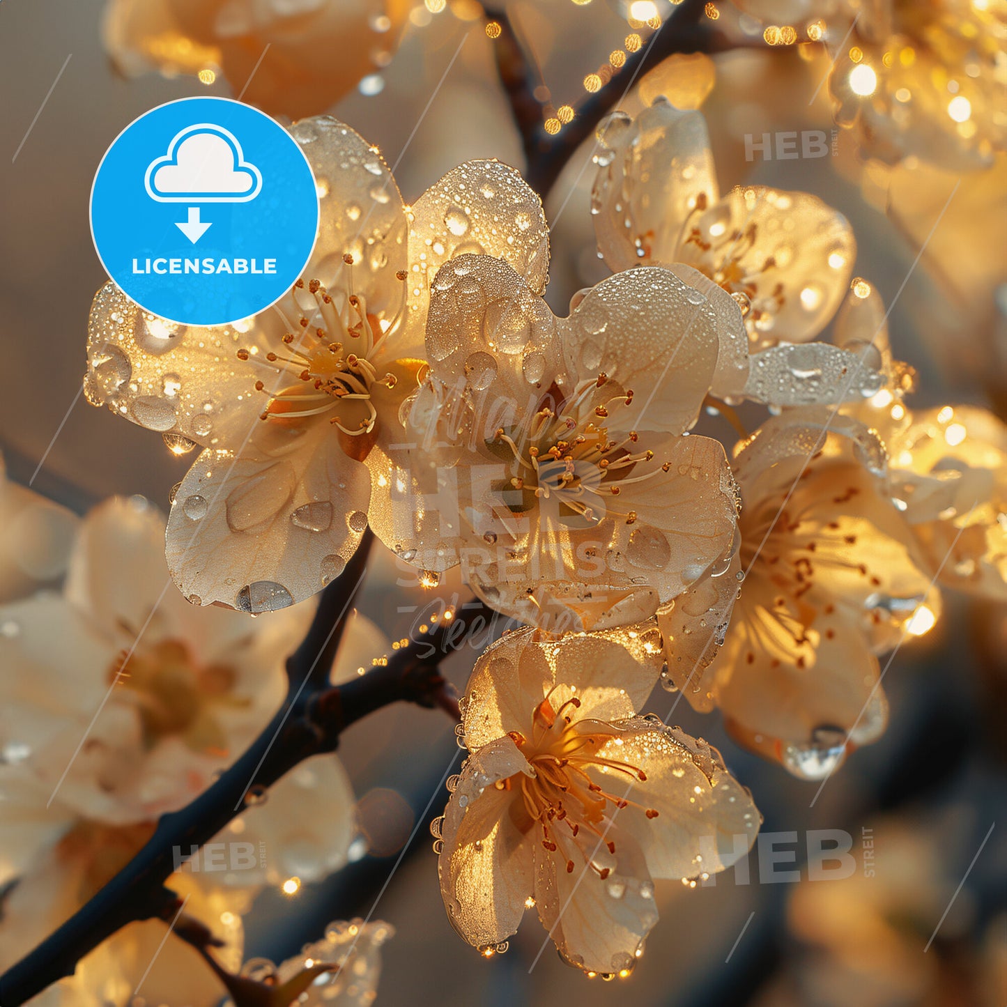 Blossoms and Bunnies: A Fluffy Affair - A close up of flowers