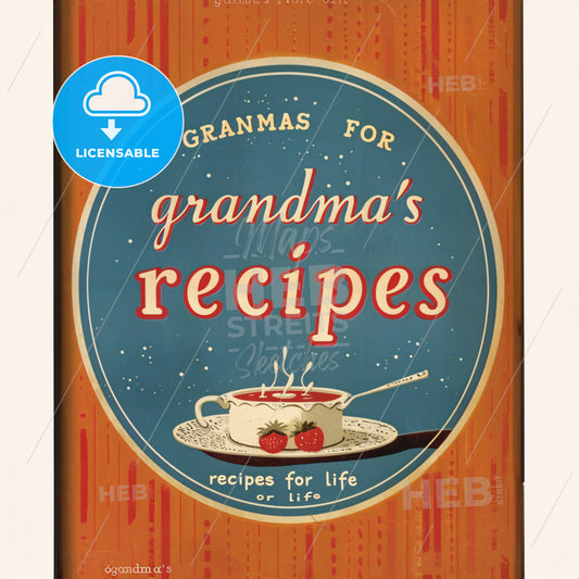 A Book Cover With A Picture Of A Soup