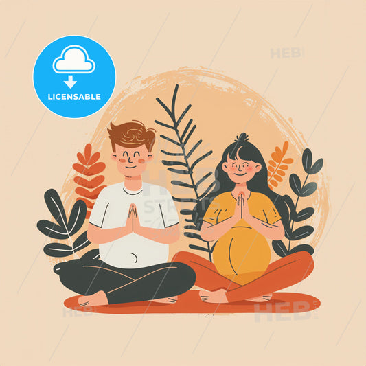 Both Parents - A Colorful Painting