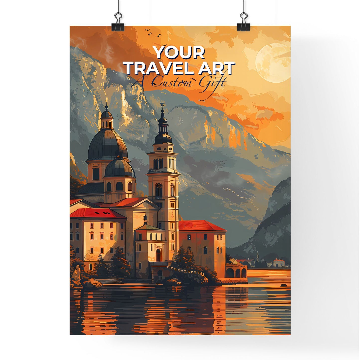 Custom TRAVEL Art Template - Let's design your's now!