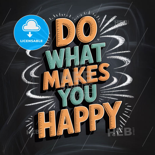 Inspirational Quote: Embrace Happiness by Doing What Brings You Joy