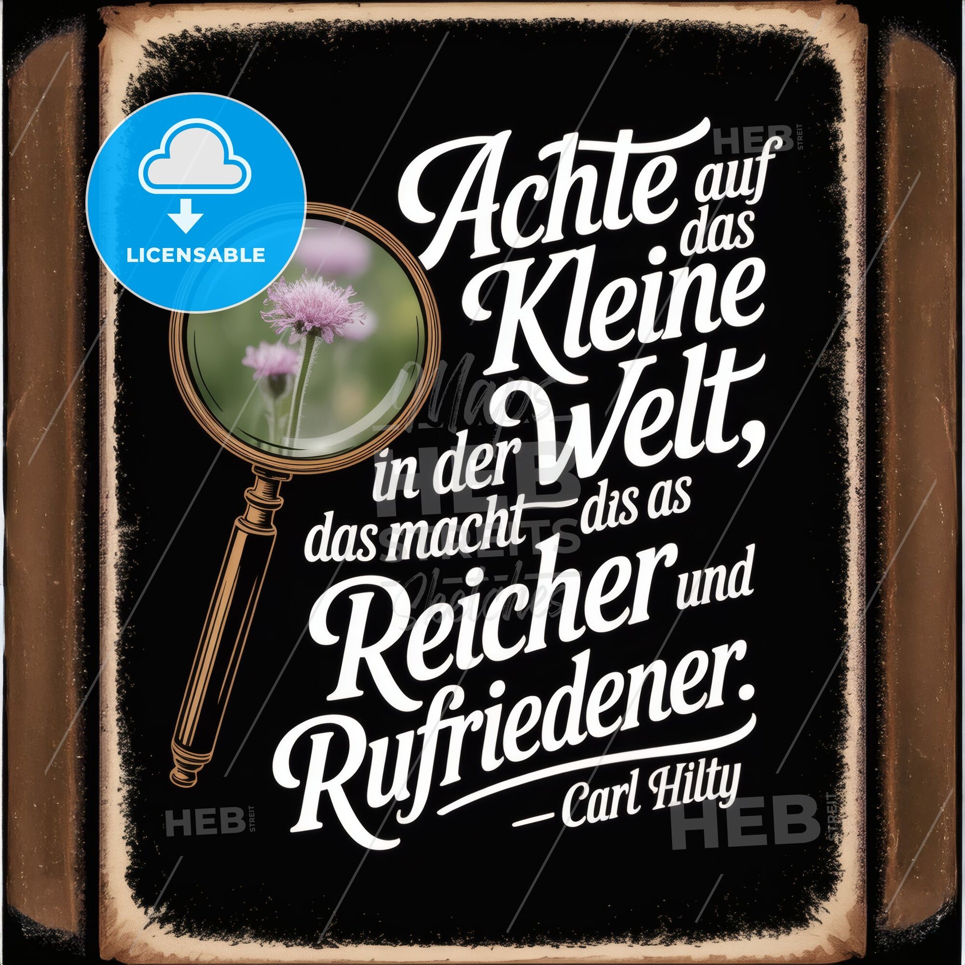 Embrace the Little Things in Life for Greater Wealth and Contentment – Inspirational Quote by Carl Hilty.