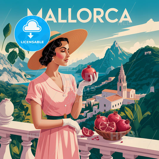 Enchanting Mallorca: A Vintage Travel Tribute to Coastal Bliss