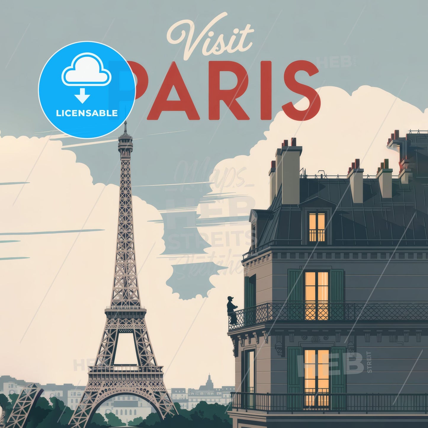 Experience the Charm of Paris: Iconic Eiffel Tower and Historical Architecture Await Your Adventure.