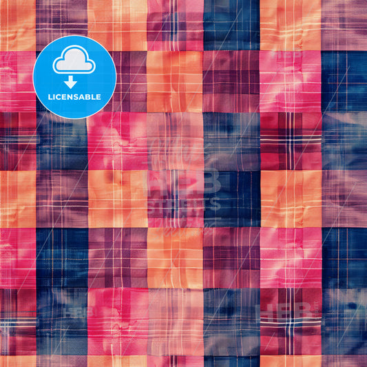 A Colorful Squares On A Surface