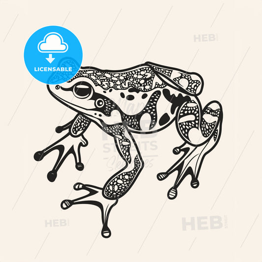 Frog - A Drawing Of A Frog