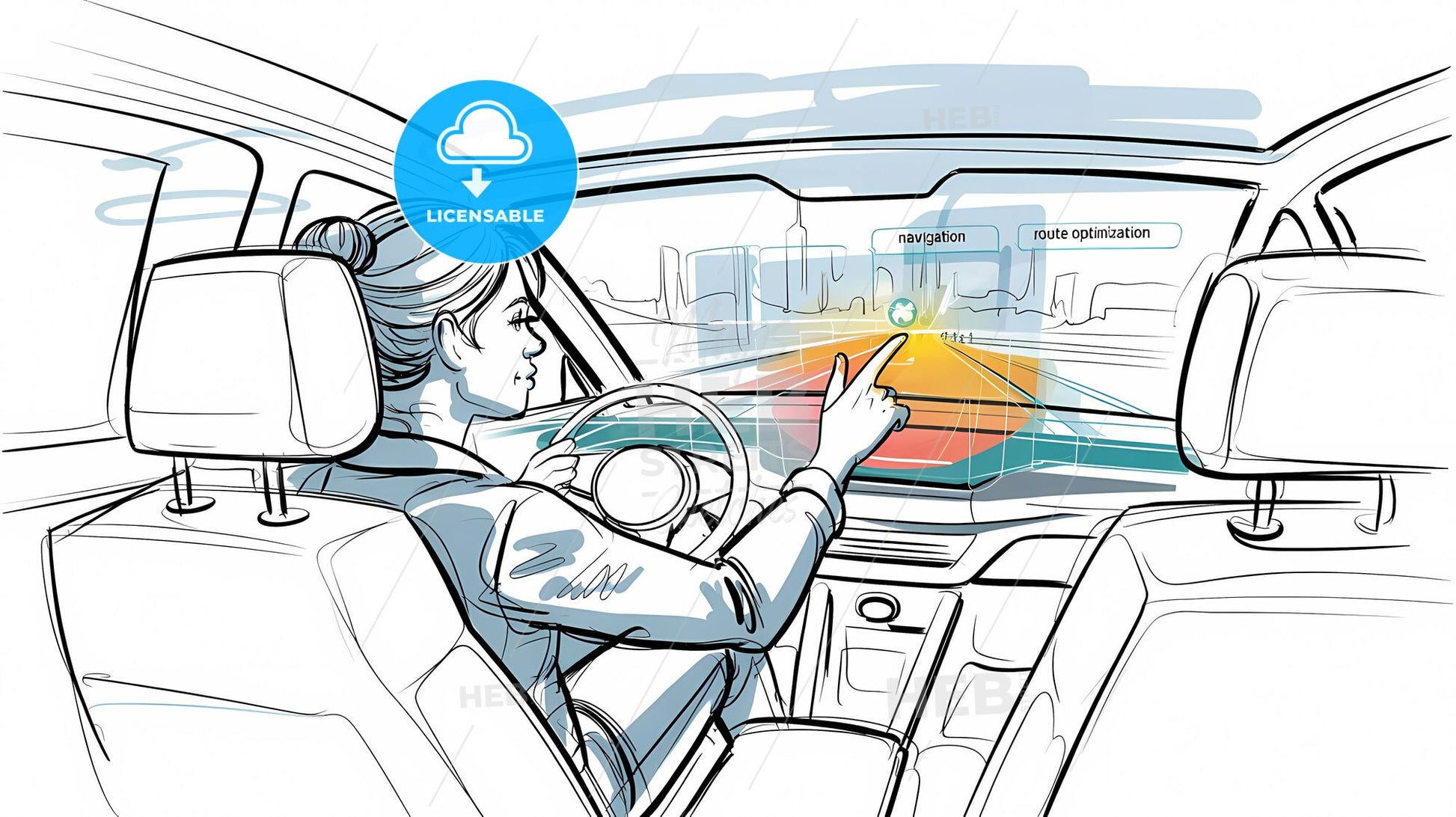 Futuristic SUV Experience: Augmented Reality in an Urban Landscape