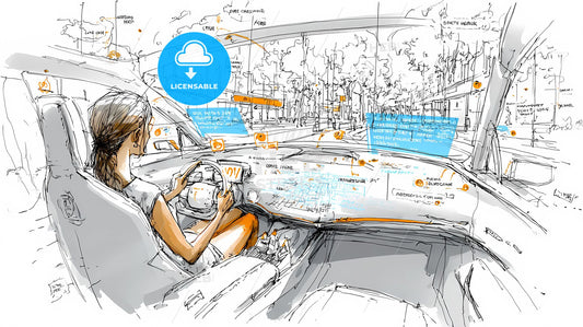 Futuristic SUV Interior: A Glimpse into Augmented Reality Design