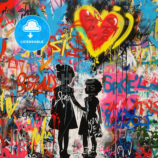 A Graffiti On A Wall