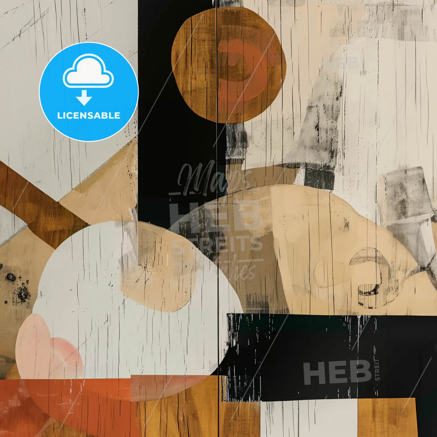 A Painting Of A Variety Of Colors