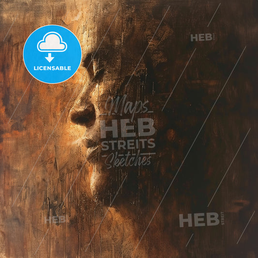 A Close Up Of A Person's Face