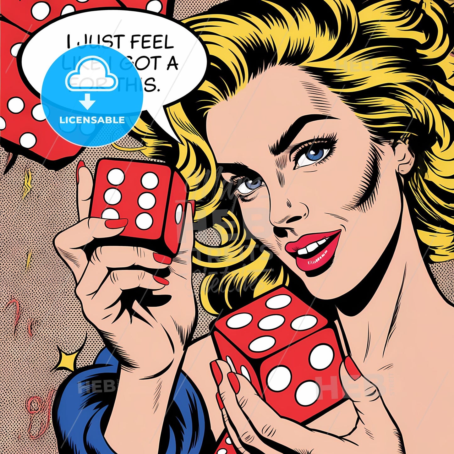 Luck and Glamour: A Daring Diva's Game of Chance