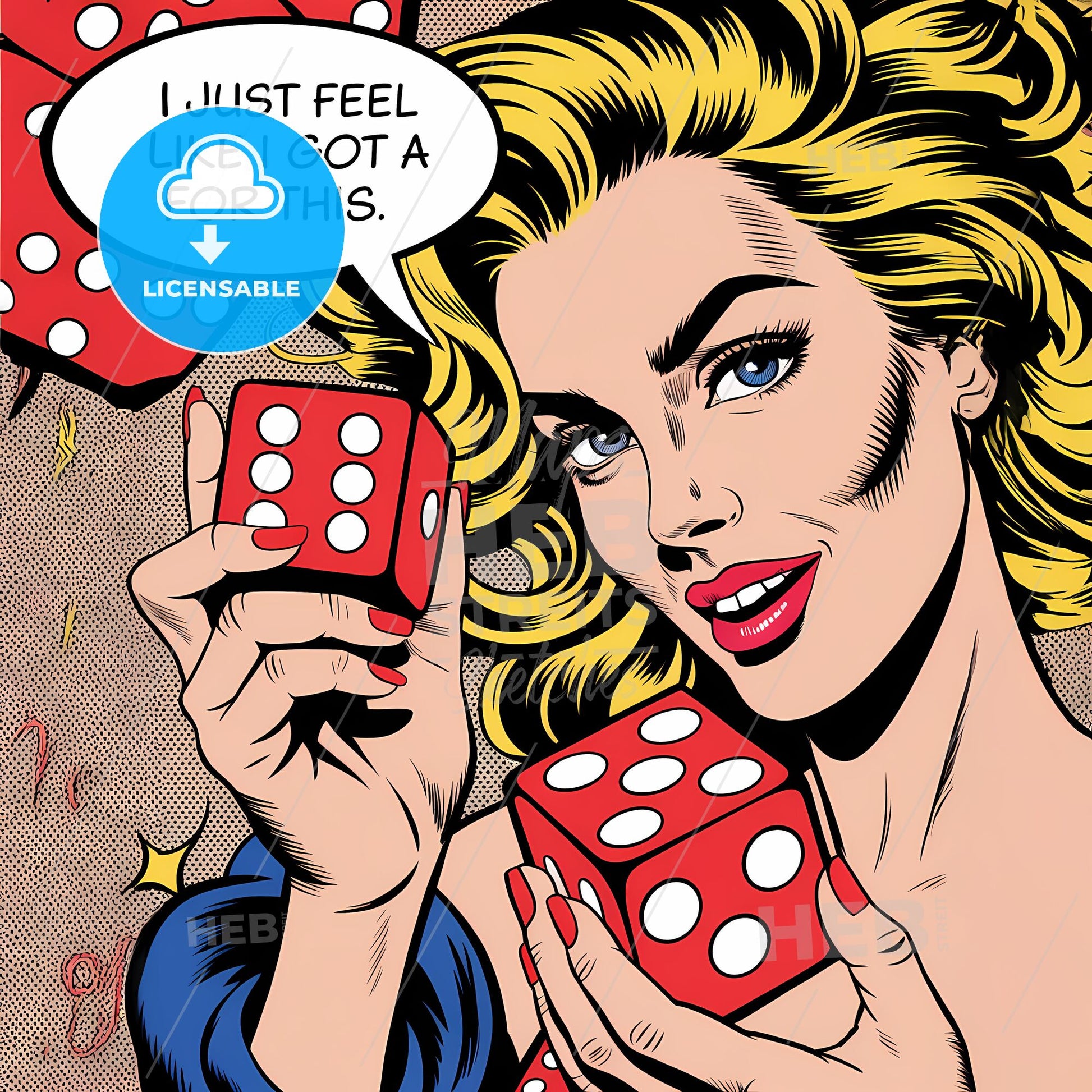 Luck and Glamour: A Daring Diva's Game of Chance