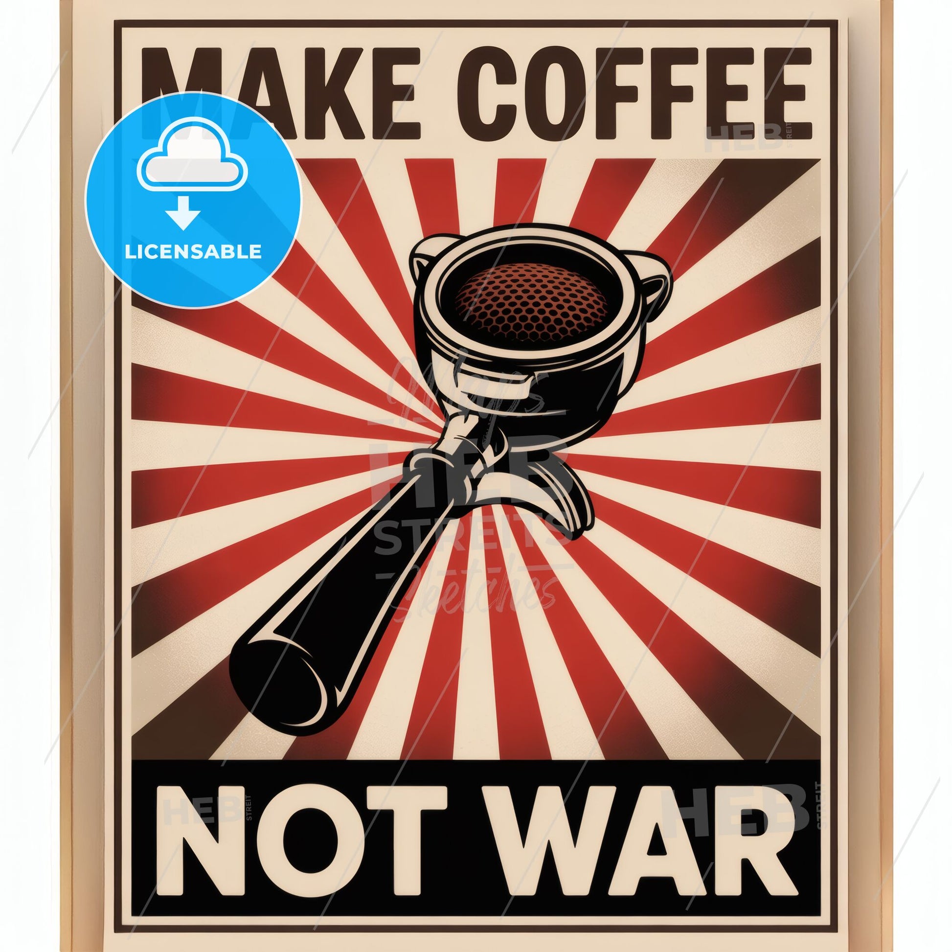 Make Coffee, Not War: A Bold Statement Against Conflict Through the Power of Coffee