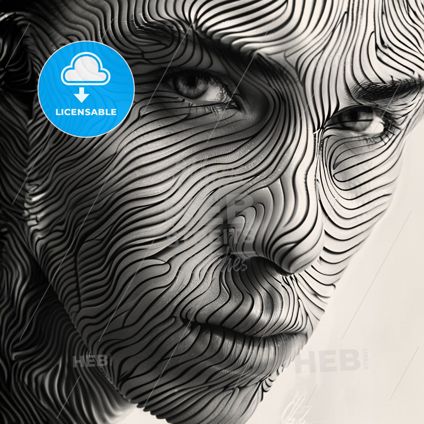 A Close Up Of A Woman's Face