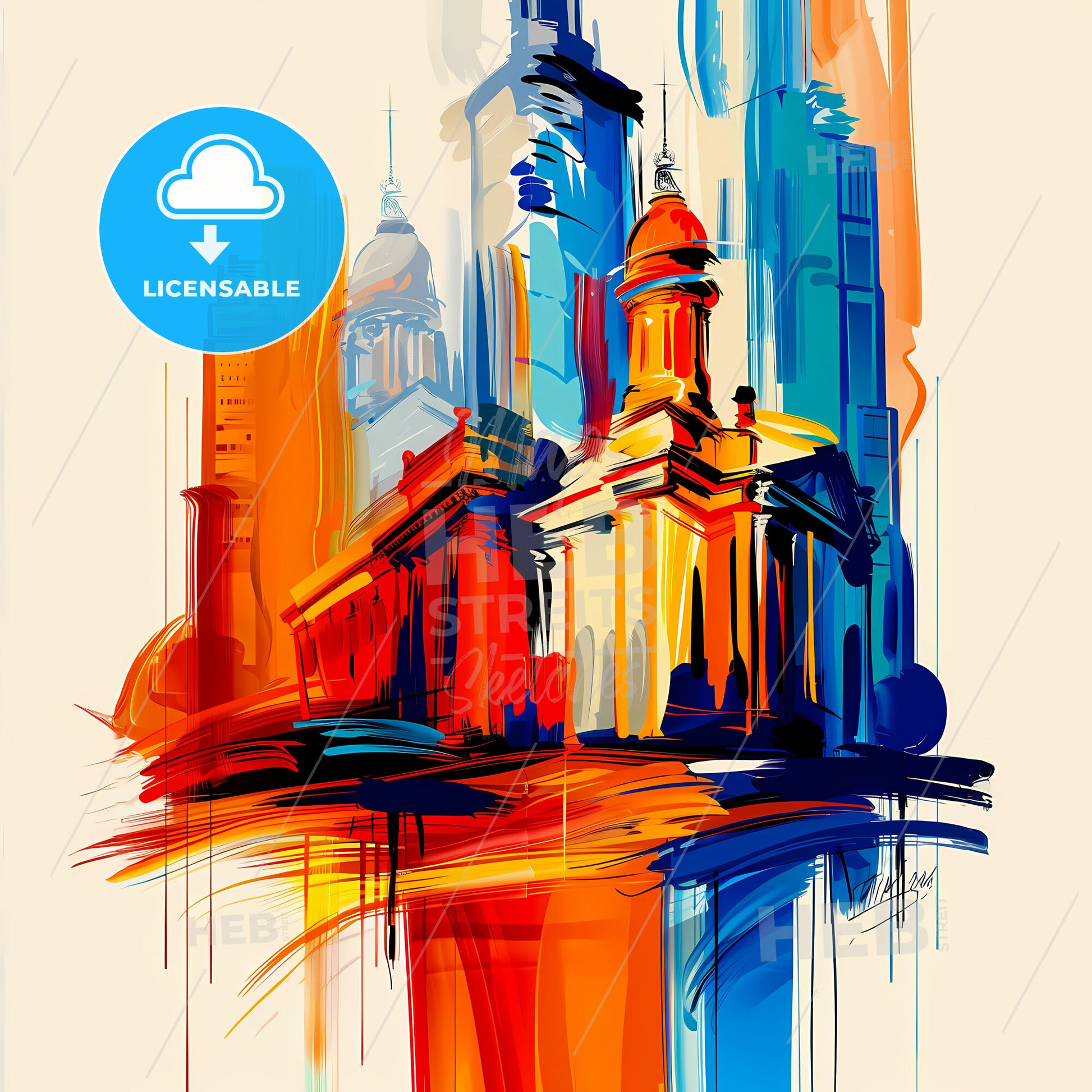 Vibrant Resistencia, Argentina - A Painting Of A City