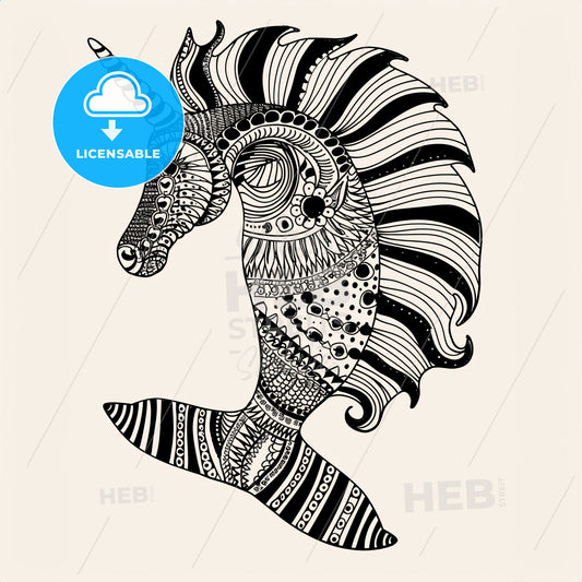 Seahorse - A Drawing Of A Unicorn