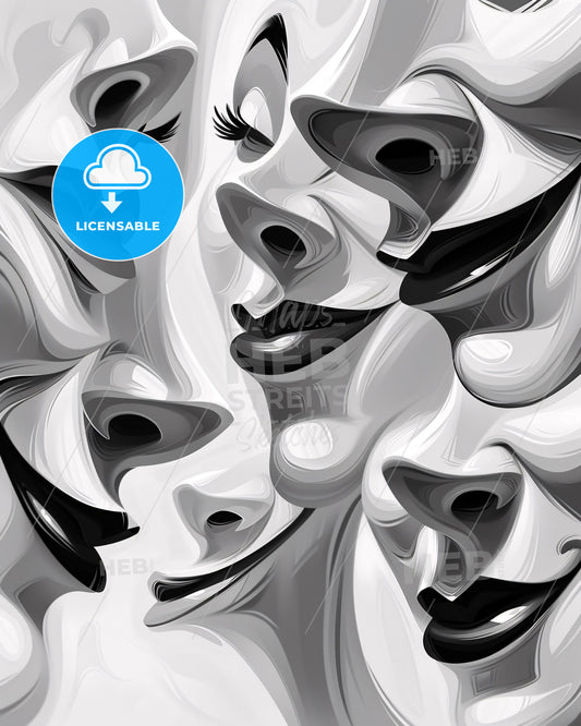 Limited Edition Emotions Poster - A close up of a face