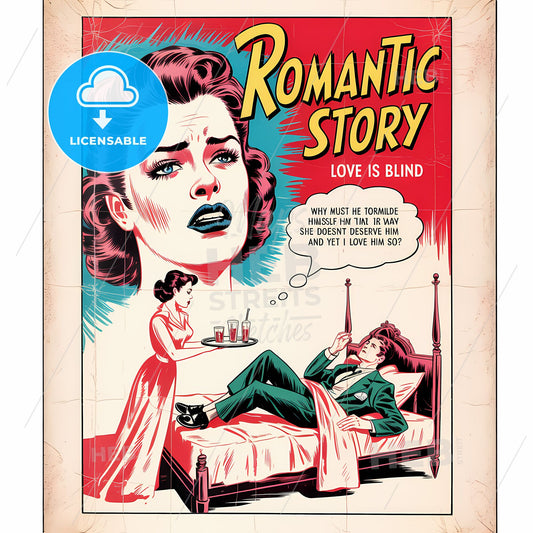 Timeless Turquoise: A Heartfelt Snapshot of Vintage Love and Regret