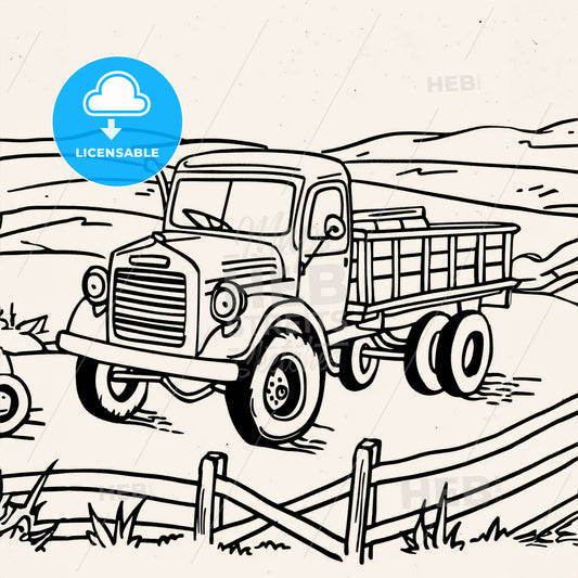 Truck - A Truck On A Road