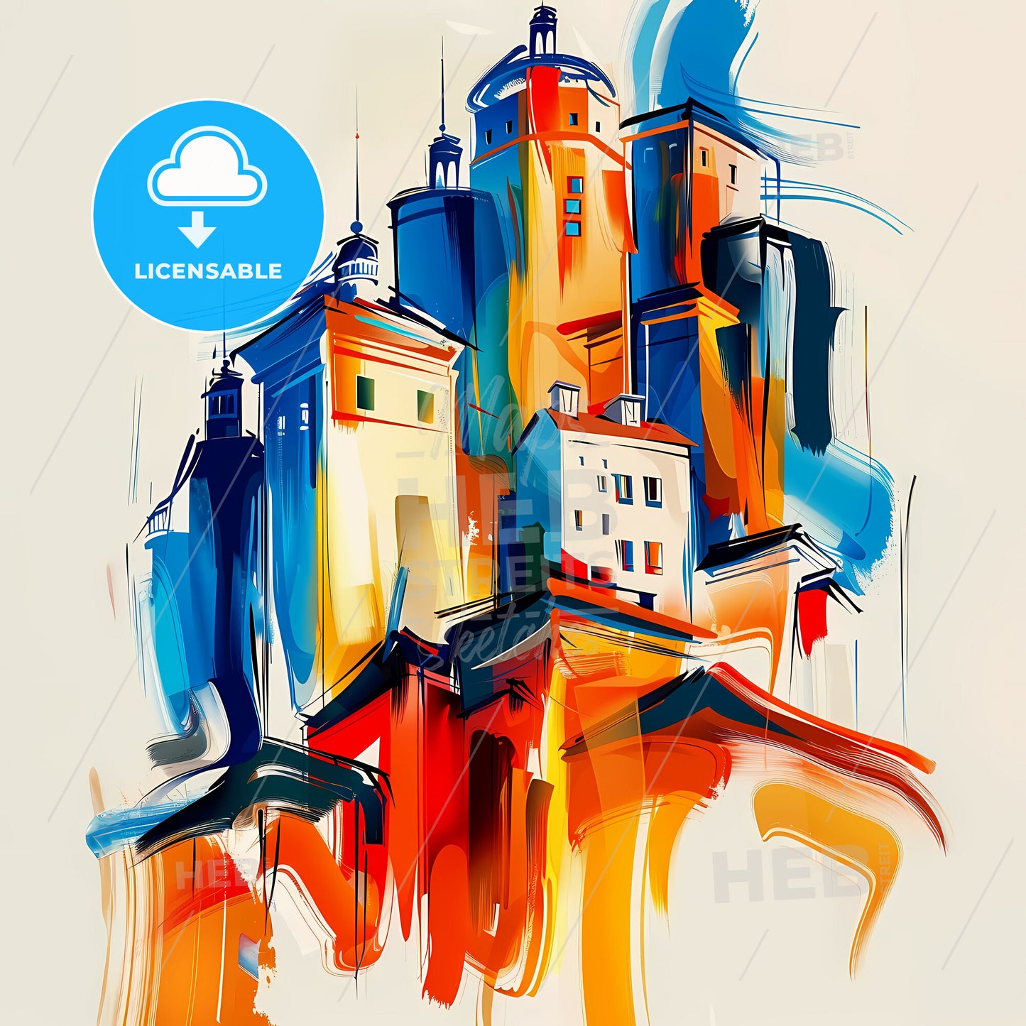 Vibrant Ulsan, South Korea - A Colorful Cityscape With Buildings