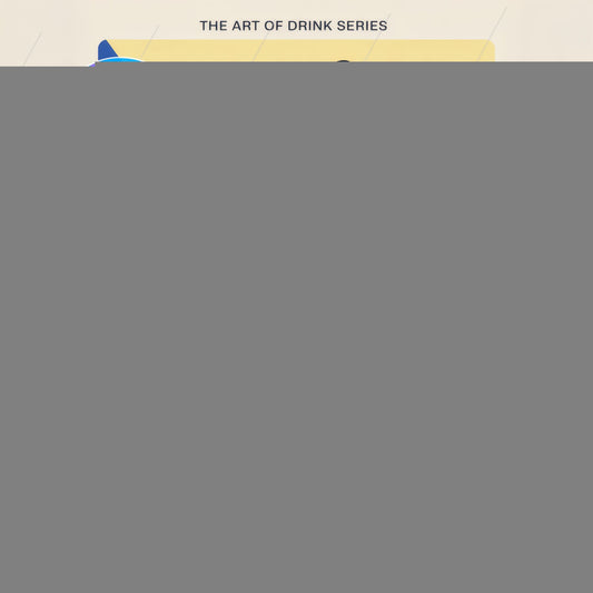 Vintage 1950s Cocktail Poster: Elegant Porn Star Martini Art Deco Print