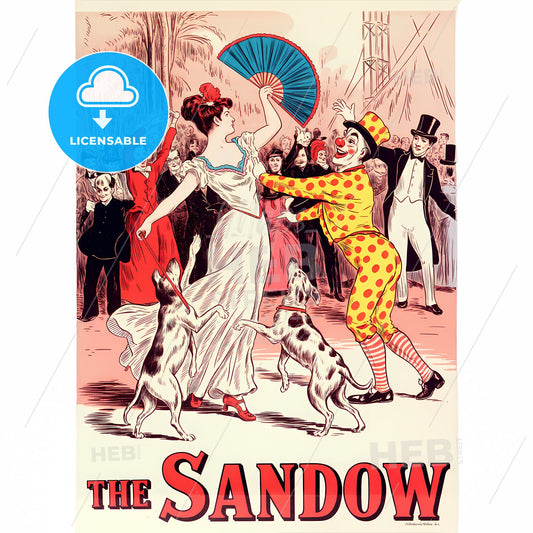 Whimsical Charades of the Vintage French Circus: A Dazzling Spectacle