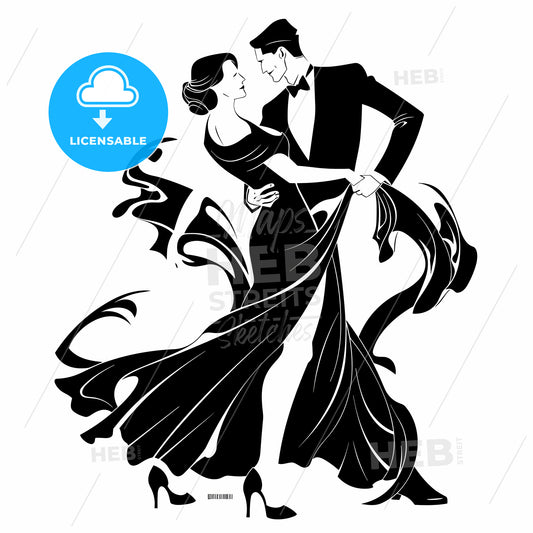 Man And Woman Dancing