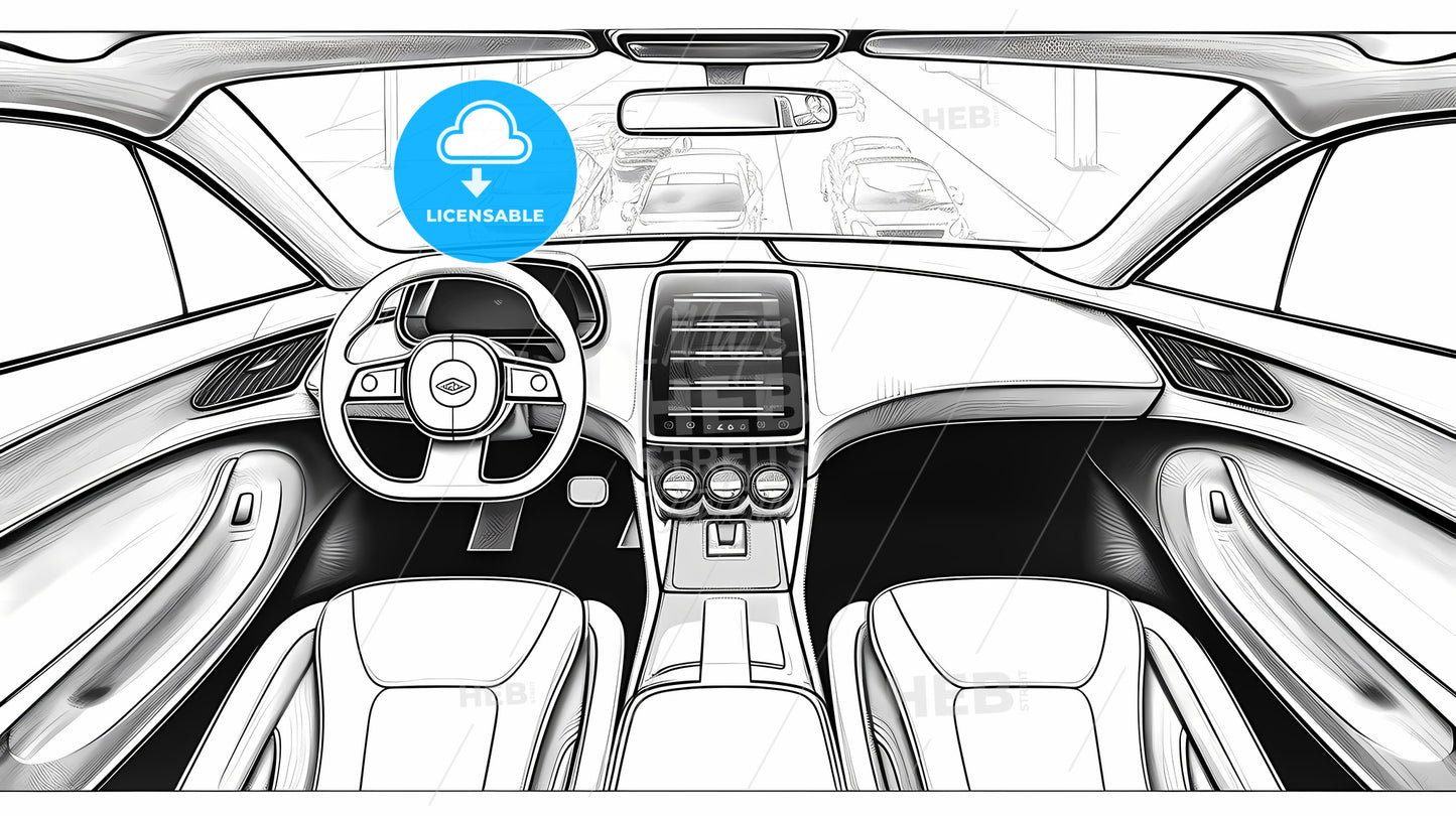 Drawing Of A Car