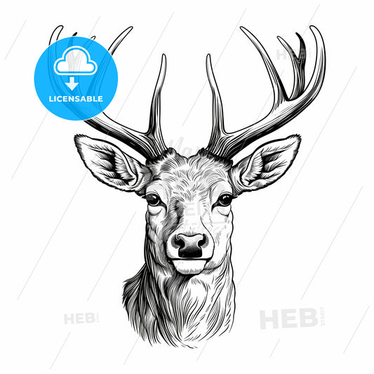 Drawing Of A Deer