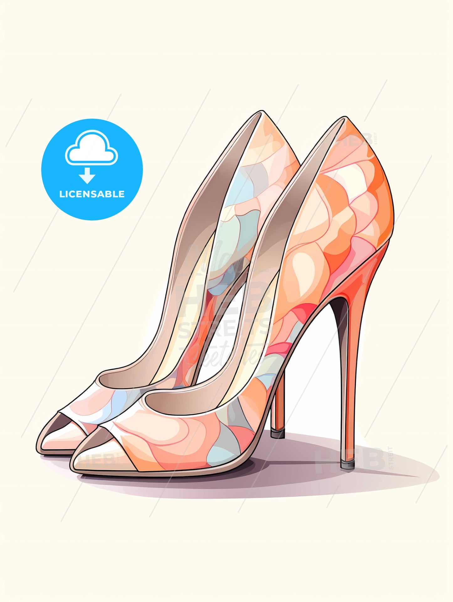 Pair Of High Heeled Shoes