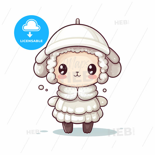 Cartoon Of A Sheep