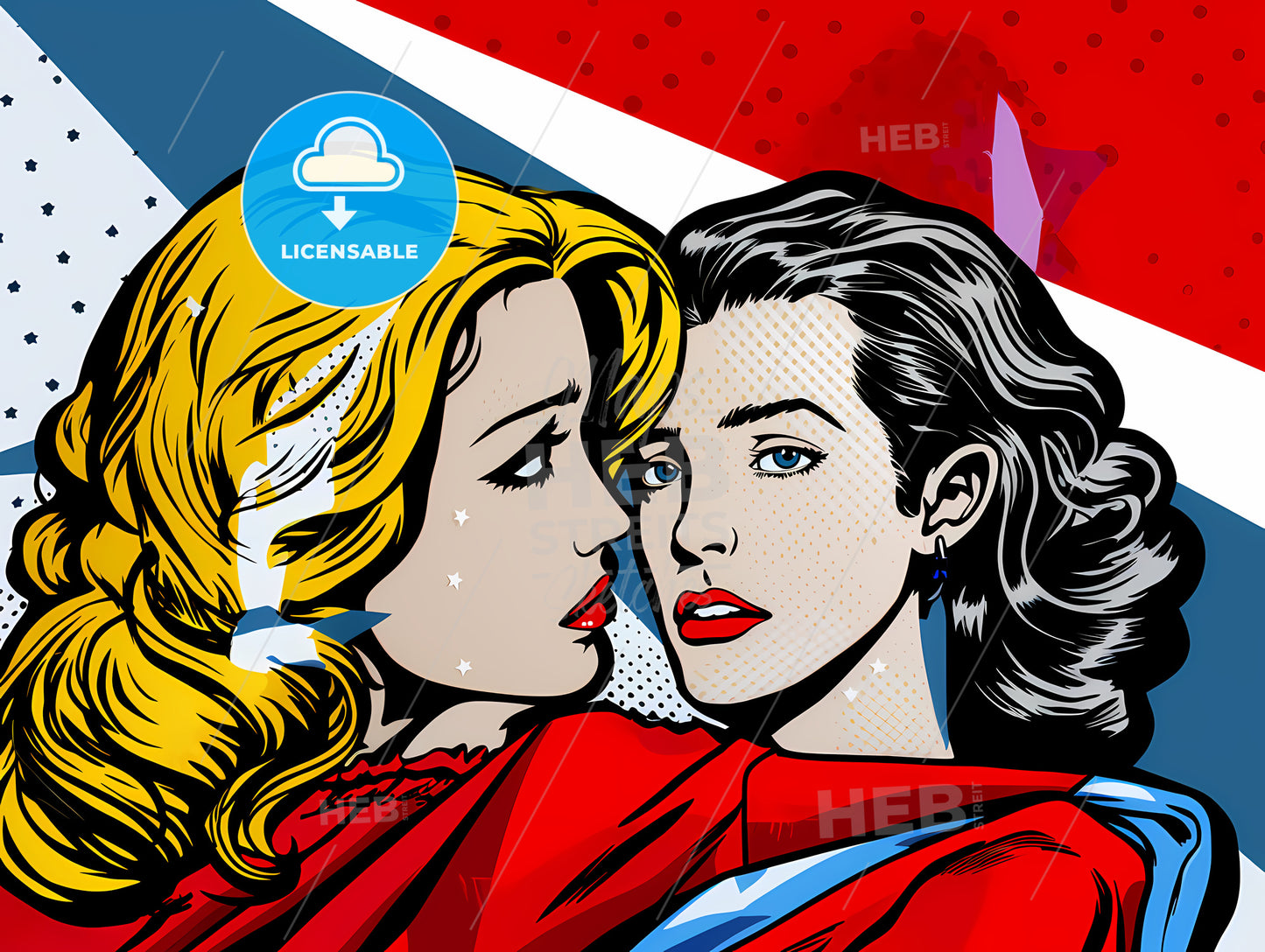 Woman Looking At Another Woman With The Andy Warhol Museum In The Background