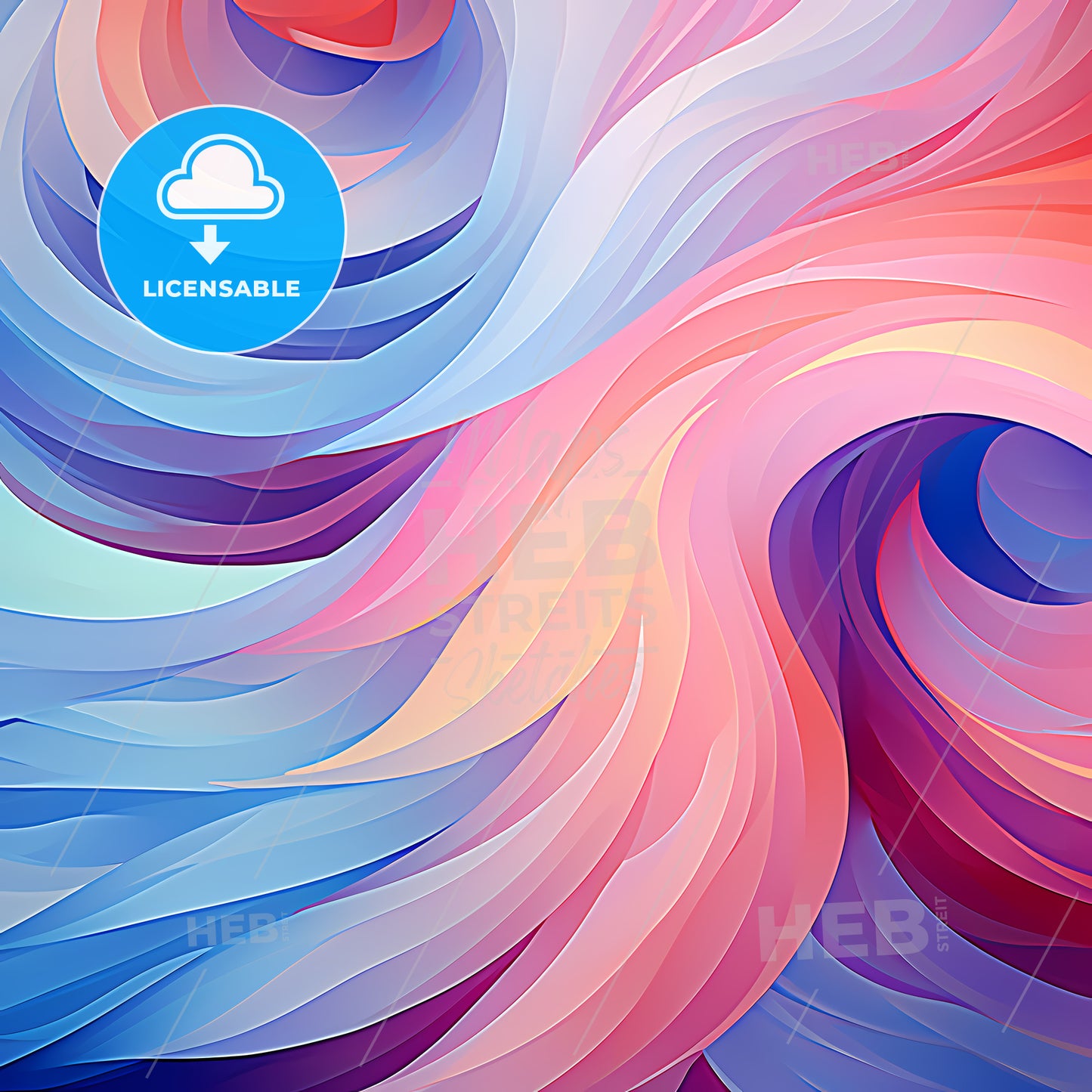 Colorful Swirly Background