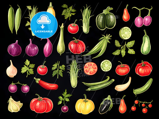 Collection Of Different Vegetables